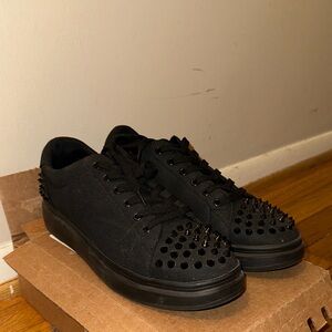 ASOS  Black Studded Men's Sneakers